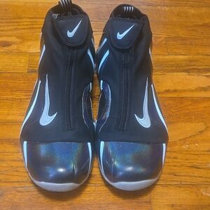 Nike Air Flightposite 1 - Black/Topaz Mist A09378-001 Men’s Size 11 Swoosh Zip